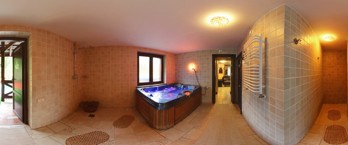 SPA-complex. Russian bath and Jacuzzi