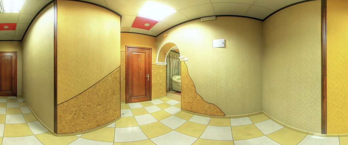 The corridor of the first floor