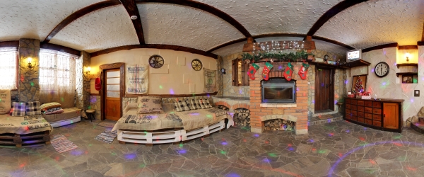 каминный зал (спальня 4), 1-ый этаж