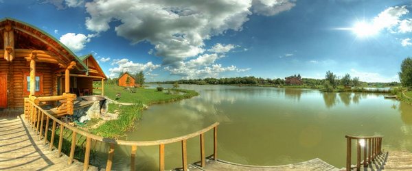 Російська парна та чан на відкритому вогні