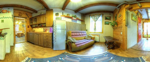 Котедж Бойківський кухня