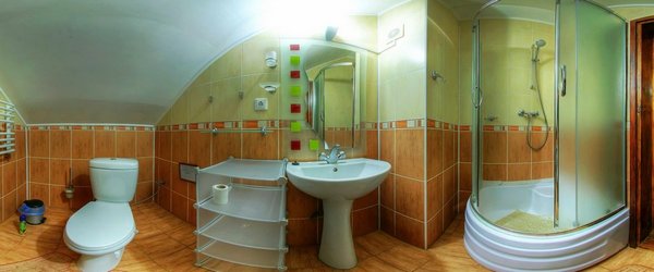 Люкс однокімнатний, ванна кімната