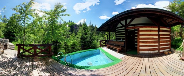 SPA-комплекс, біля міні-басейну