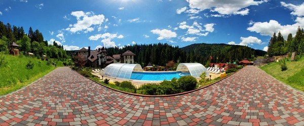 Вид на басейн