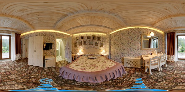 Люкс на 1-му поверсі котеджу, 2-га спальня