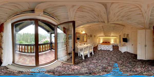 Люкс на 3-му поверсі котеджу, 2-га спальня