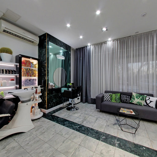 Зал салона красоты