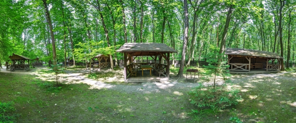 Альтанки у лісі
